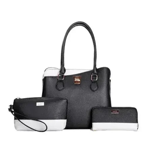 LANY Colorblock Bag Set - 3-Piece Wallet & Pouch | Femstylo - Femstylo