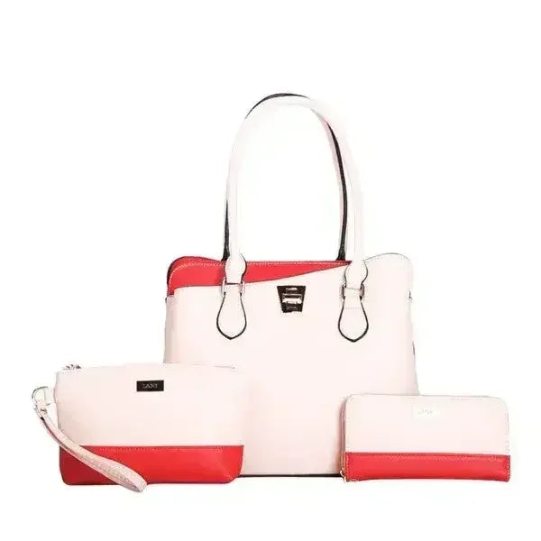 LANY Colorblock Bag Set - 3-Piece Wallet & Pouch | Femstylo - Femstylo
