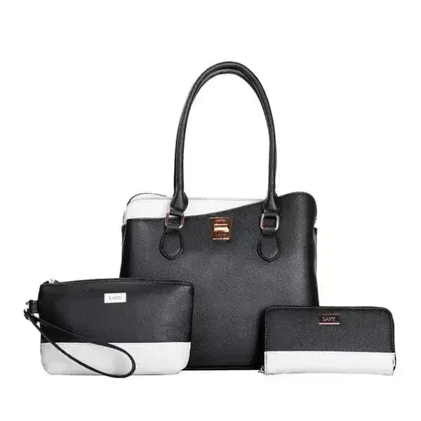LANY Colorblock Bag Set - 3-Piece Wallet & Pouch | Femstylo - Femstylo