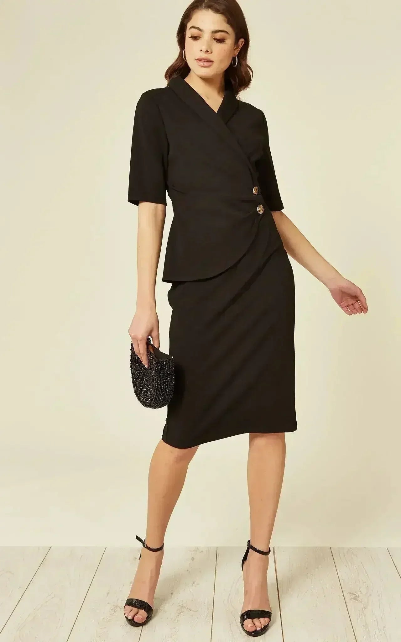 Diane Wrap Blazer Dress - Femstylo