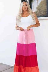 Mariana Tiered Maxi Skirt - Femstylo
