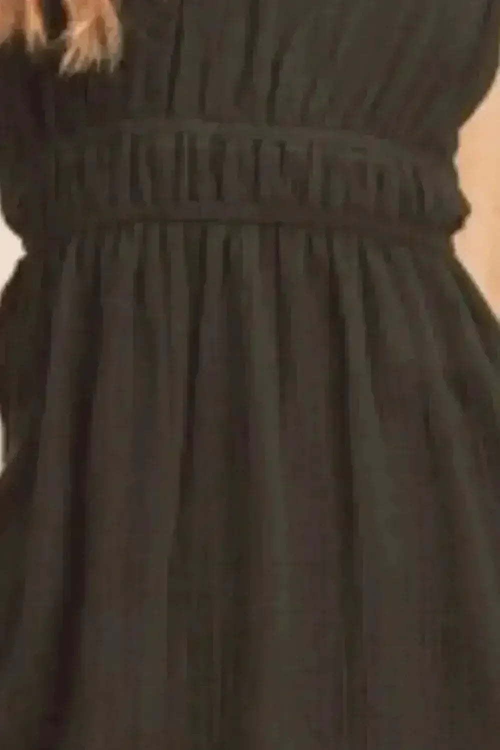 Aemi + Co Side Slit Round Neck Sleeveless Tank Dress - Femstylo