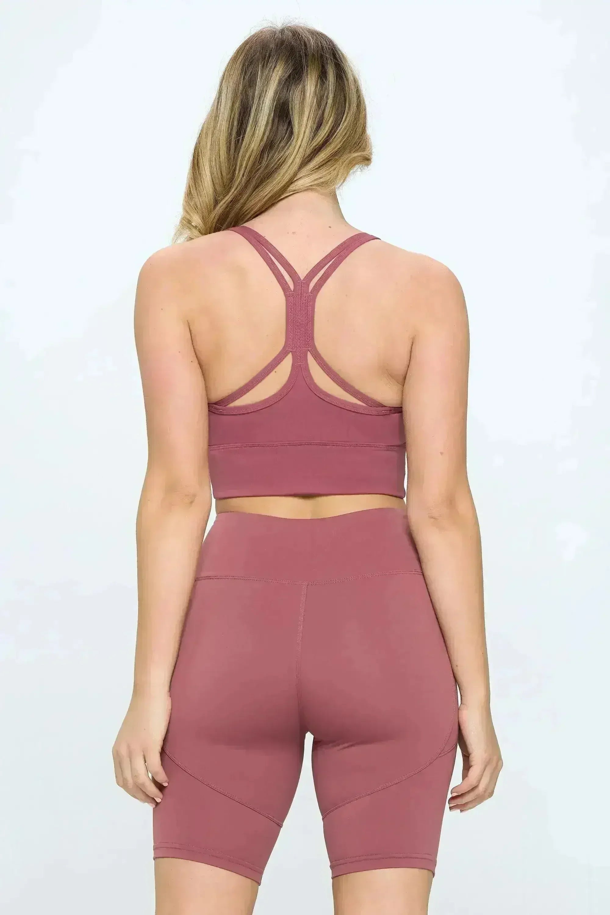 Criss Cross Back Sports Bra - Femstylo
