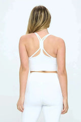 Criss Cross Back Sports Bra - Femstylo