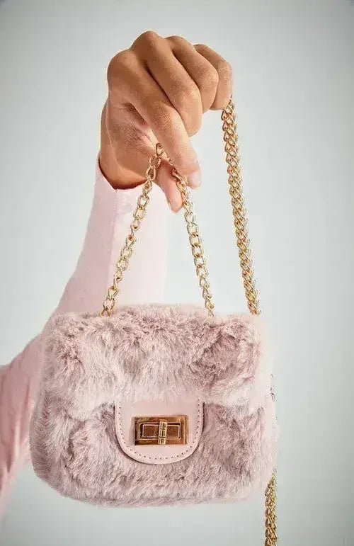 Vegan Fur Micro Bag - Convertible Mini Purse | Femstylo - Femstylo