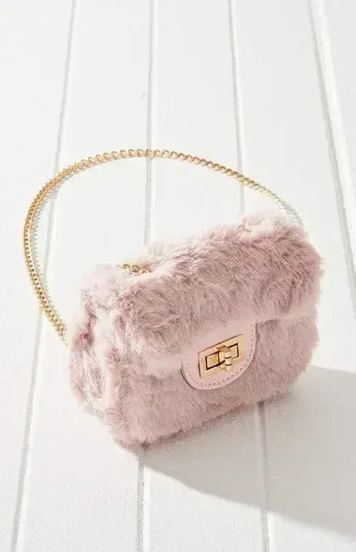 Vegan Fur Micro Bag - Convertible Mini Purse | Femstylo - Femstylo