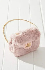Vegan Fur Micro Bag - Convertible Mini Purse | Femstylo - Femstylo