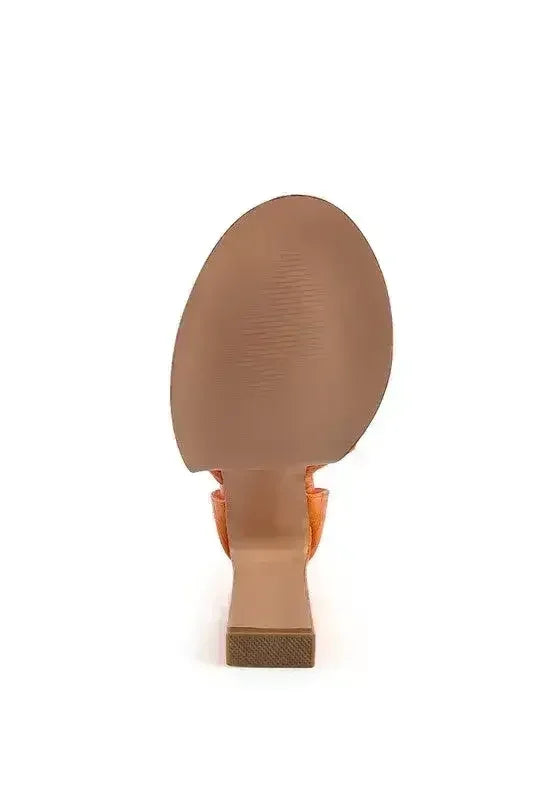 BONITA METAL CHAIN ZIP UP SANDAL - Femstylo