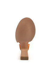 BONITA METAL CHAIN ZIP UP SANDAL - Femstylo