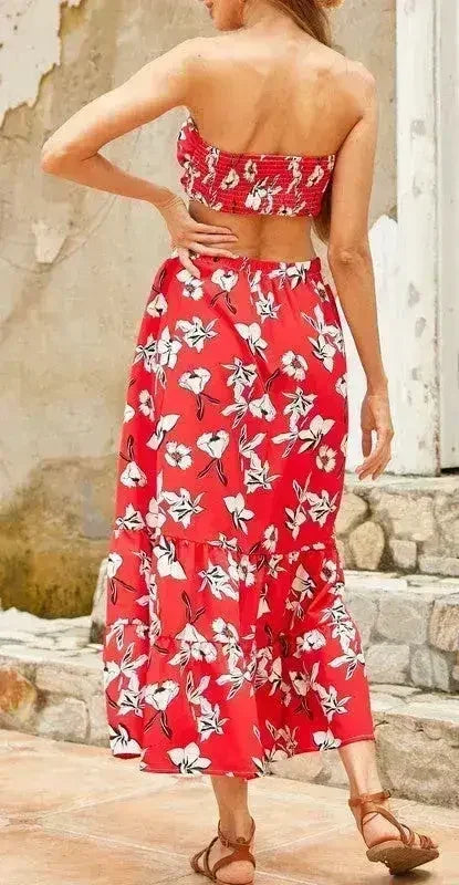 WOMEN'S LONG SKIRT 2 PCS SET - Femstylo