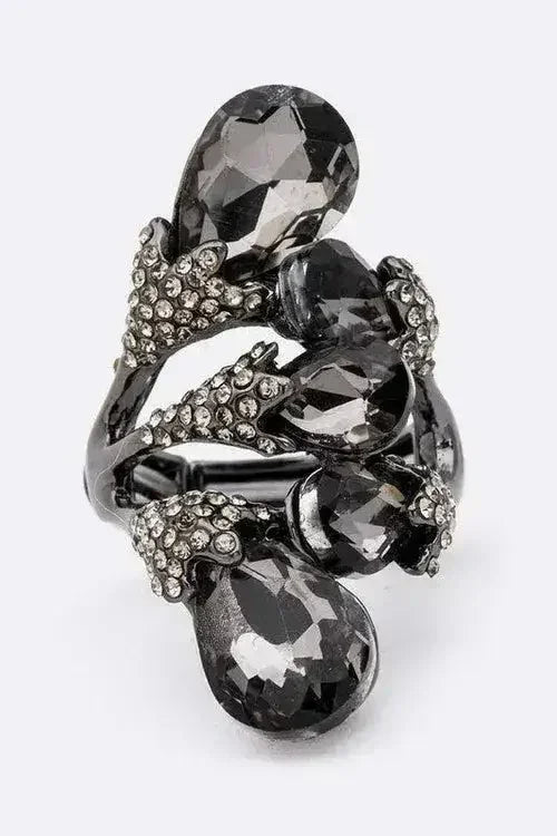 Crystal Iconic Stretch Ring - Femstylo