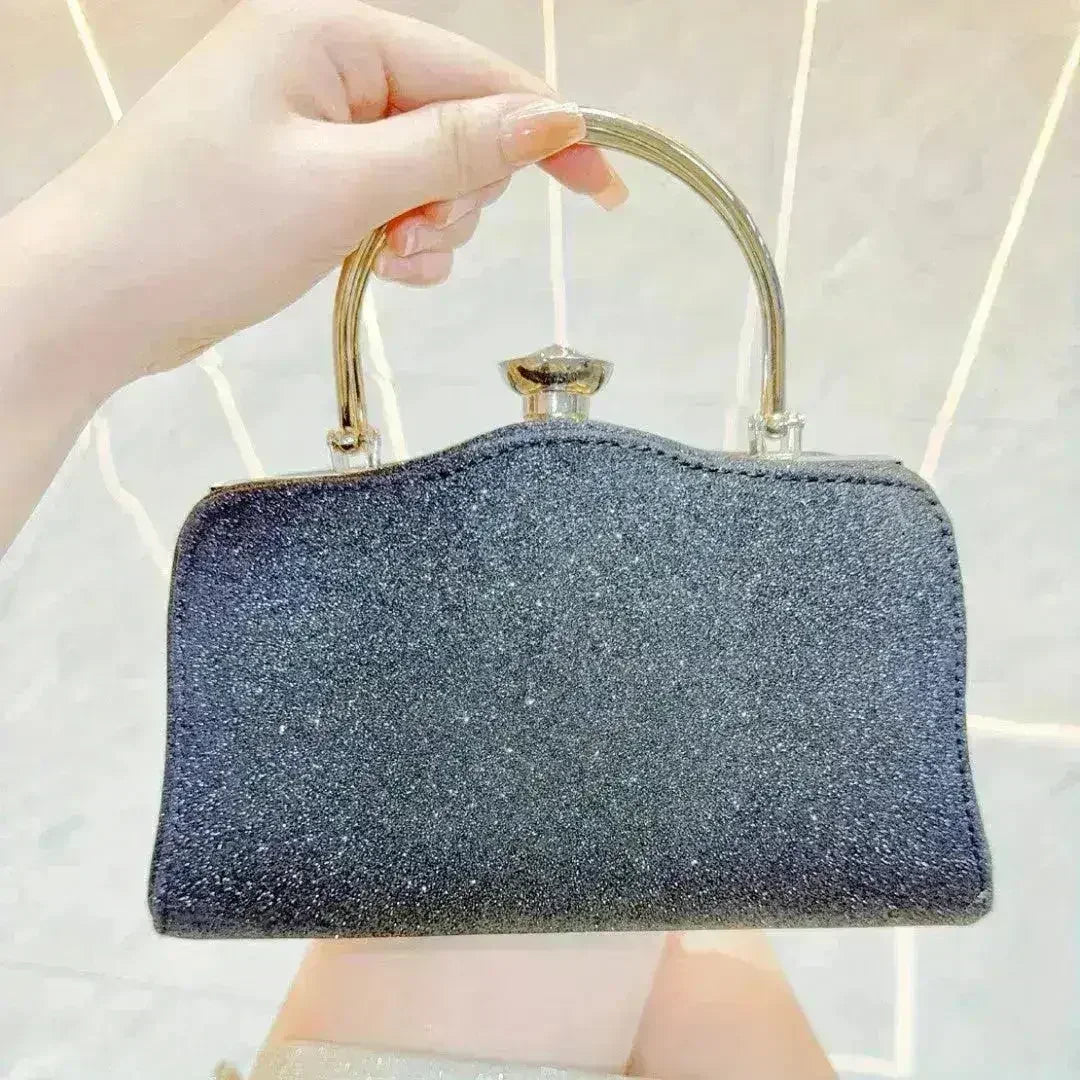 Diamond Inlaid Clutch - Convertible Evening Bag | Femstylo - Femstylo