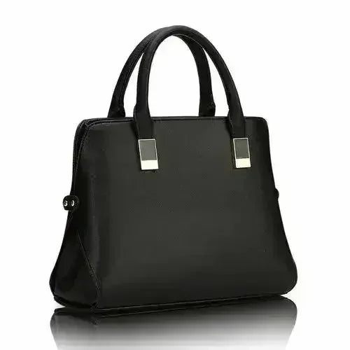High Quality PU Leather Solid Color Handbag For Ladies - Femstylo