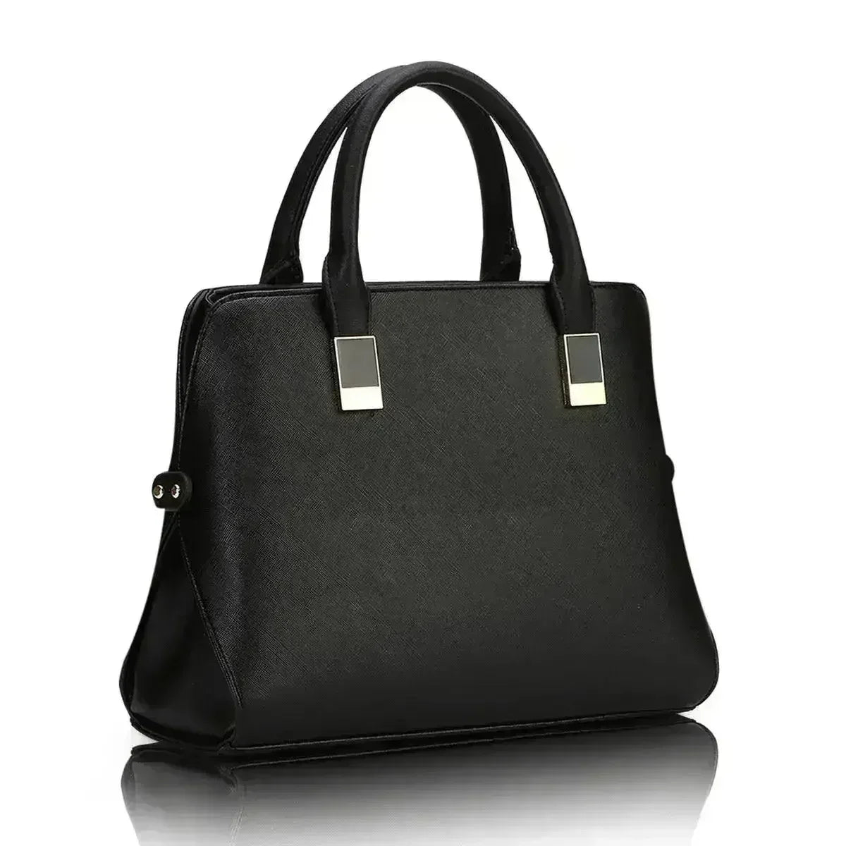 High Quality PU Leather Solid Color Handbag For Ladies - Femstylo