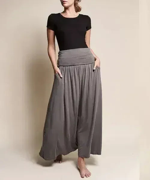 BAMBOO YOGA MAXI SKIRT - Femstylo