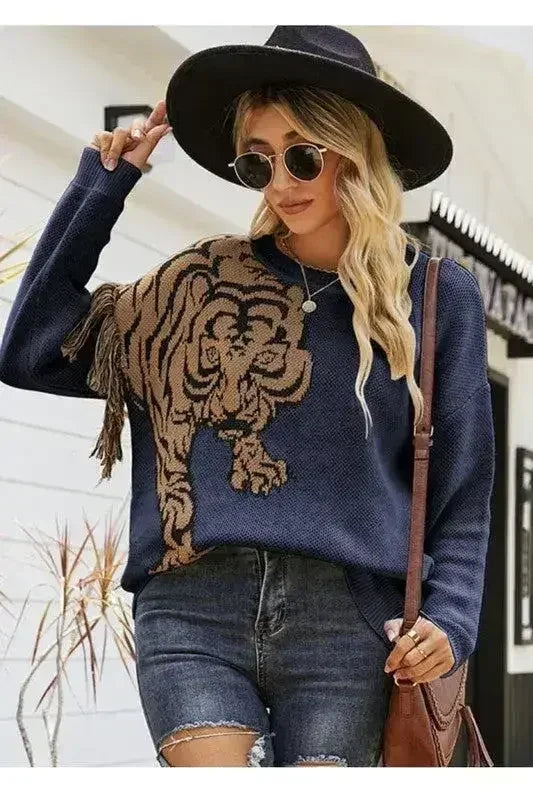 Tiger sweater - Femstylo