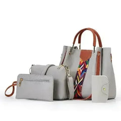 Four-Piece Fashion PU Handbag For Women - Femstylo