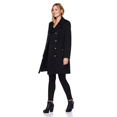 Double Breasted Twill Military Coat (1908) - Femstylo