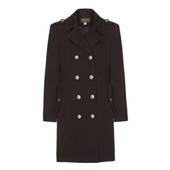 Double Breasted Twill Military Coat (1908) - Femstylo