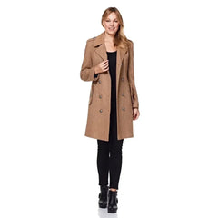 Double Breasted Twill Military Coat (1908) - Femstylo