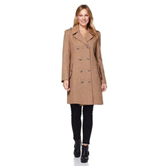 Double Breasted Twill Military Coat (1908) - Femstylo