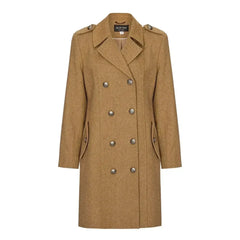 Double Breasted Twill Military Coat (1908) - Femstylo