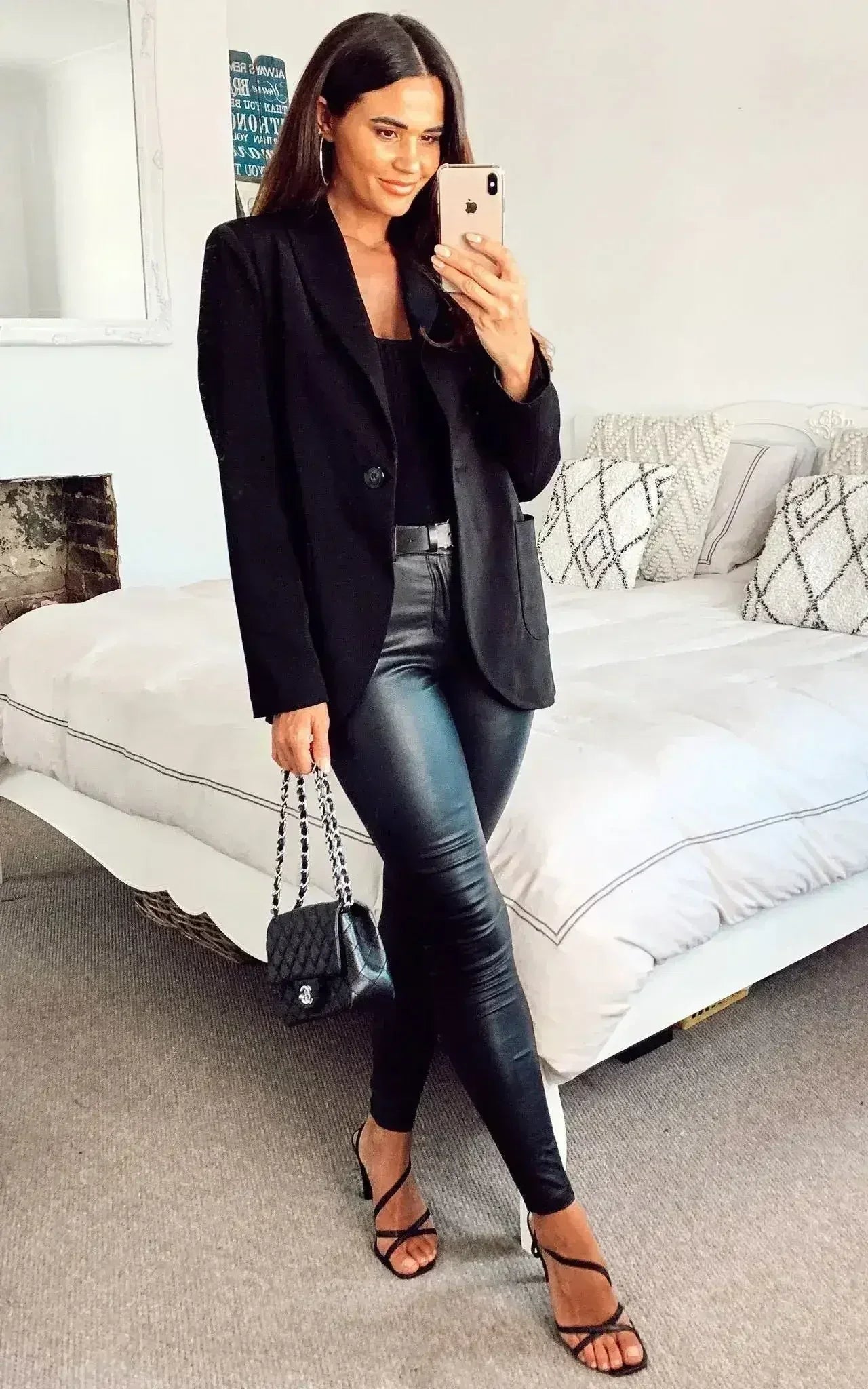 De La Creme - Womens Patch Pocket Tailored Fit Blazer - Femstylo