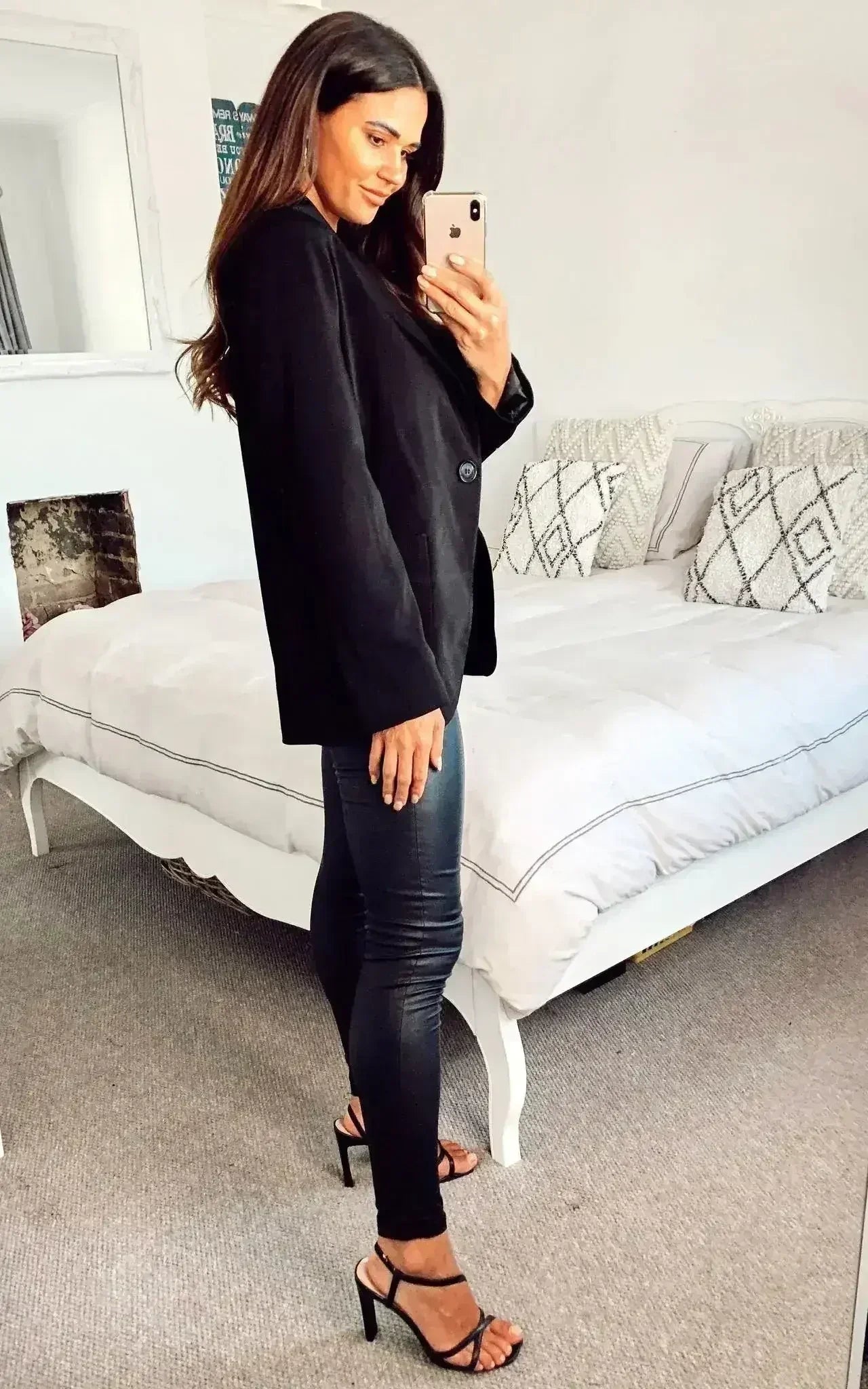 De La Creme - Womens Patch Pocket Tailored Fit Blazer - Femstylo