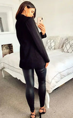 De La Creme - Womens Patch Pocket Tailored Fit Blazer - Femstylo