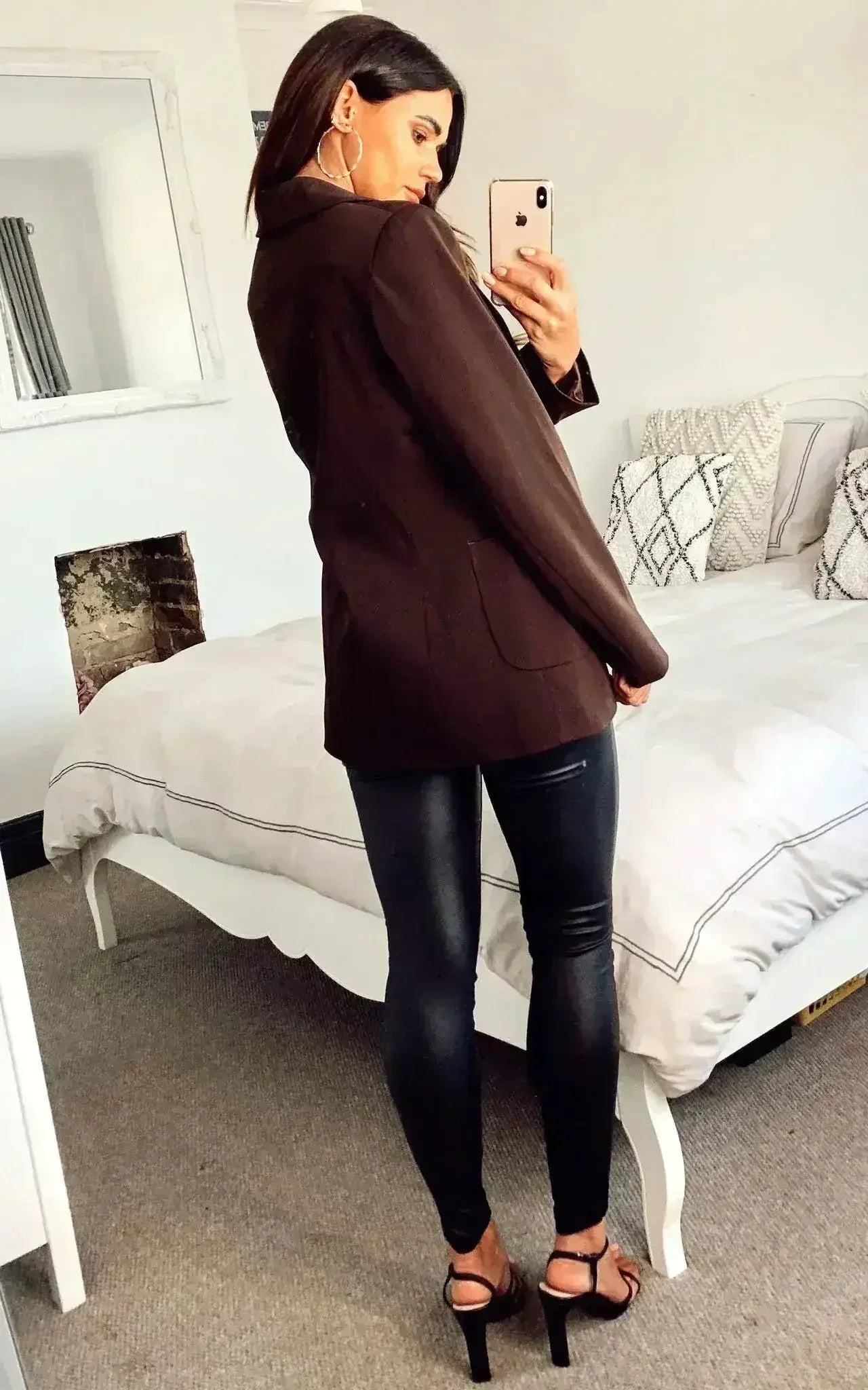 De La Creme - Womens Patch Pocket Tailored Fit Blazer - Femstylo