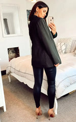 De La Creme - Womens Patch Pocket Tailored Fit Blazer - Femstylo