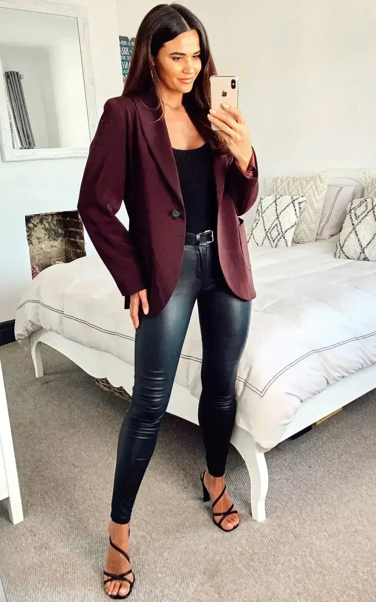 De La Creme - Womens Patch Pocket Tailored Fit Blazer - Femstylo