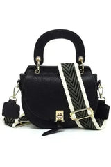 Fashion Flap Saddle Satchel Crossbody Bag - Femstylo
