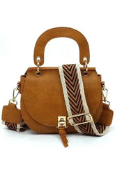 Fashion Flap Saddle Satchel Crossbody Bag - Femstylo
