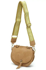 Fashion Flap Saddle Satchel Crossbody Bag - Femstylo