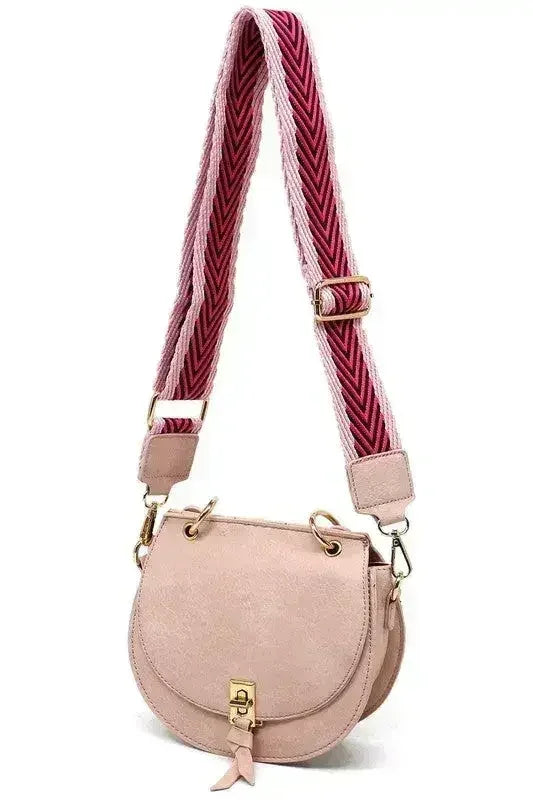 Fashion Flap Saddle Satchel Crossbody Bag - Femstylo