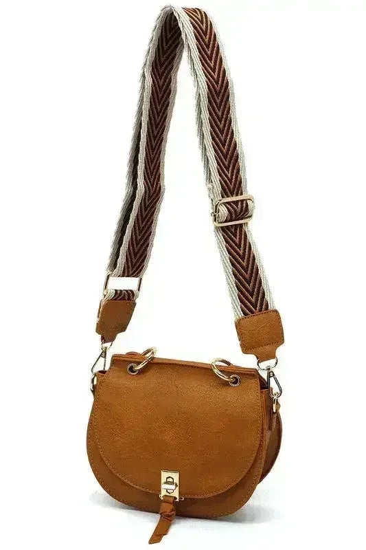 Fashion Flap Saddle Satchel Crossbody Bag - Femstylo