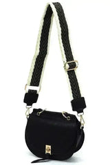 Fashion Flap Saddle Satchel Crossbody Bag - Femstylo