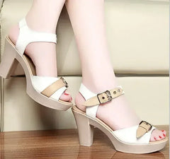 Waterproof Platform Sandals - Roman Style Shoes | Femstylo - Femstylo