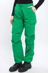 Loose Fit Parachute Cargo Pants - Femstylo