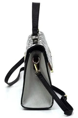 Vegan Leather Satchel - Top Handle Crossbody Bag | Femstylo - Femstylo