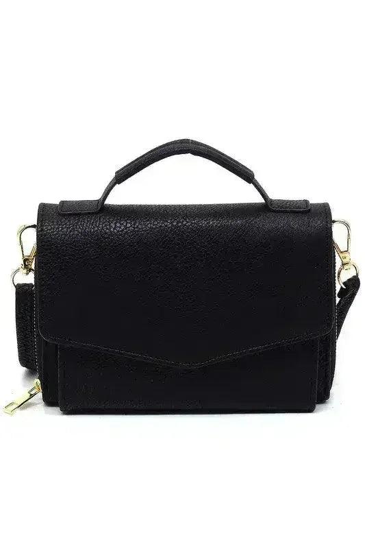 Vegan Leather Crossbody Bag - Compact Phone Organizer | Femstylo - Femstylo