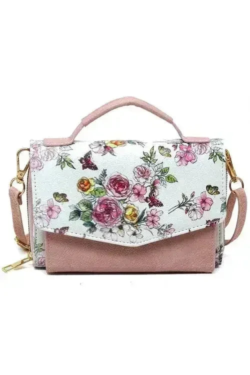 Vegan Leather Crossbody Bag - Compact Phone Organizer | Femstylo - Femstylo