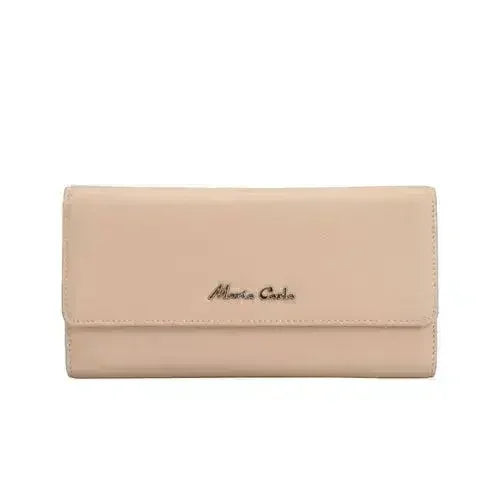 Maria Carla Woman's Fashion Luxury Leather Long Wallet - Femstylo