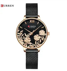 FUCHSIA Curren Watch - 32mm Romantic Timepiece with Japan Movement - Femstylo