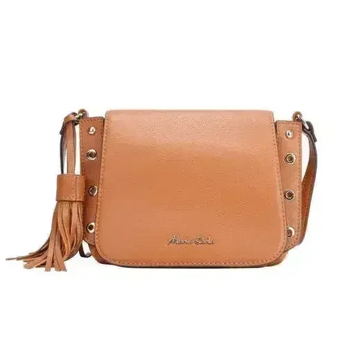 Maria Carla Woman's Fashion Luxury Leather Handbag-Small Purse, Smooth - Femstylo