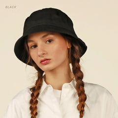 Classic Washed Cotton Bucket Hat - Femstylo