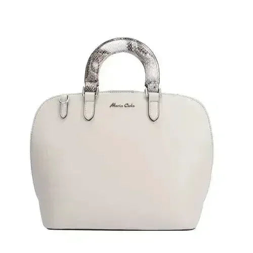 Maria Carla Woman's Fashion Luxury Leather Handbag, Smooth Leather - Femstylo