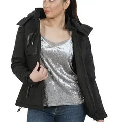 Terri Padded Textile Jacket - Femstylo