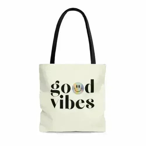 Good Vibes Tote - Beach & Everyday Polyester Bag | Femstylo - Femstylo